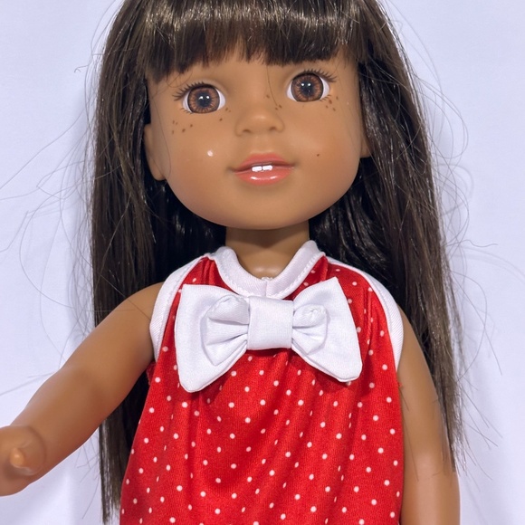 American Girl WellieWishers Ashlyn Doll 14.5in With Outfit and Shoes - Picture 2 of 8